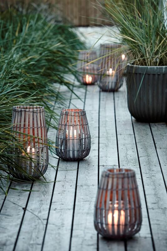 Lamps for the terrace