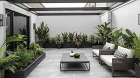 How to plant a terrace, especially when part of the plants are in the shade